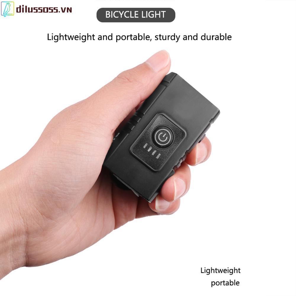 Đèn Pha LED 800LM Gồm 6 Chế Độ Chiếu Sáng Cho Xe Đạp Leo Núi