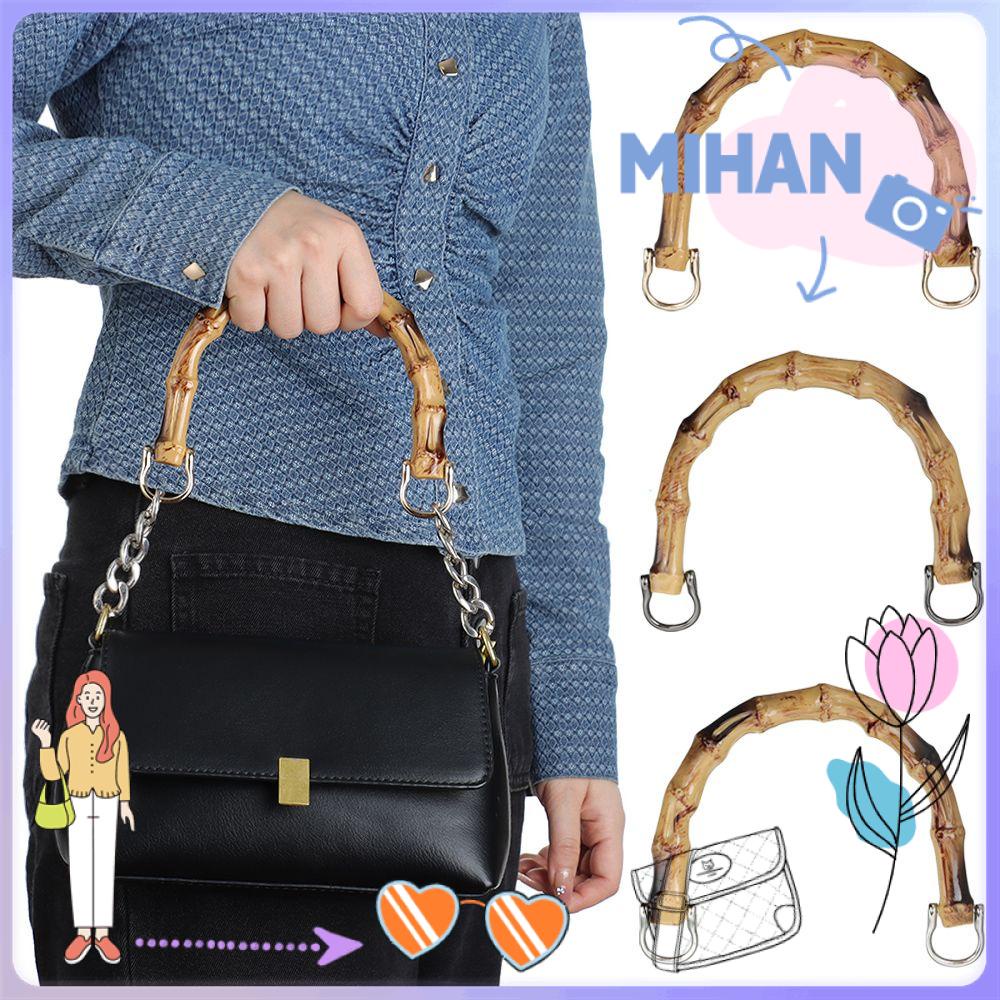 Tay Cầm Gắn Túi Xách Handmade Bằng Tre MIHAN1