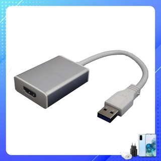 Cáp Chuyển USB 3.0 Sang HDMI Kingmaster KM003 gắn từ máy tinh sang màn hinh, tivi