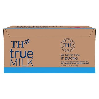 Sữa bịch th true milk ít đường 48x220ml