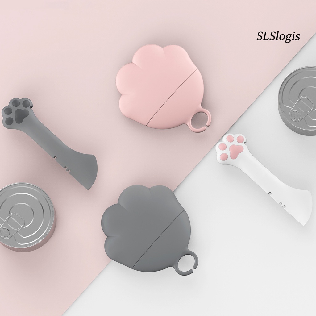 Muỗng Ăn Cho Thú Cưng Bằng Silicone Thiết Kế Móng Vuốt Dễ Thương Đa Năng