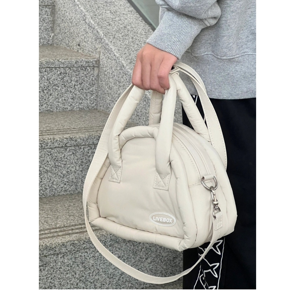 Túi xách đeo chéo vai mini vải bông mây đáng yêu thời trang thu đông dành cho nữ