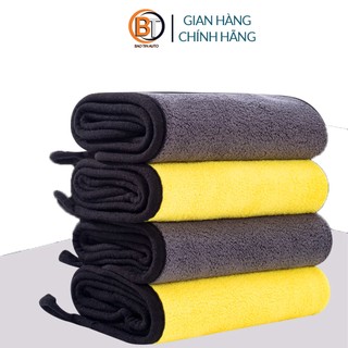  Khăn lau xe microfiber 3m cao cấp không rụng lông khăn lao ô tô xe hơi xe máy chuyên dụng siêu thấm cao cấp 