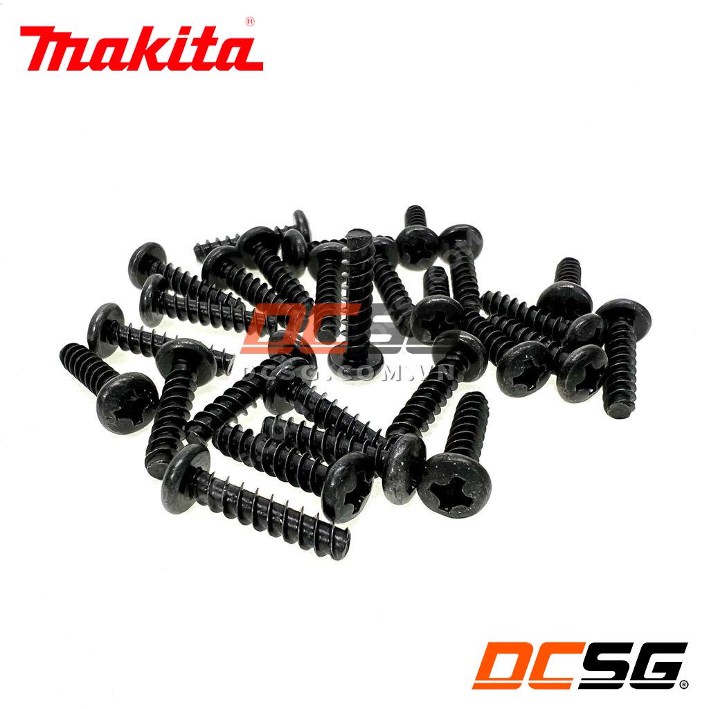 266404-8 ốc vít 3x14mm cho Makita DF010D, DF012D, TD020D, TD021D, TD022D  | DCSG