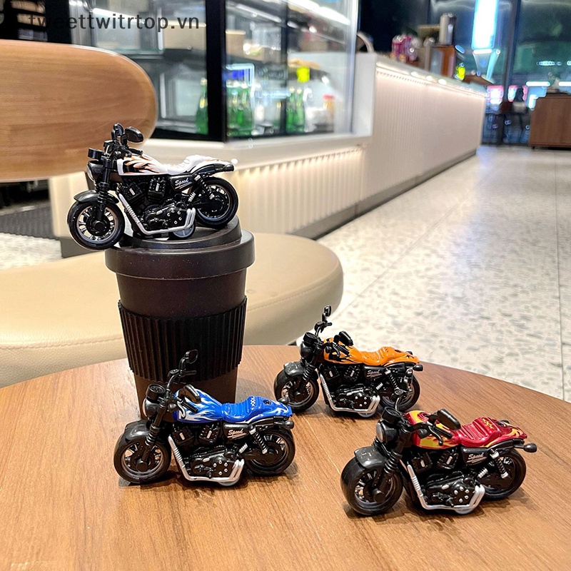 1 Móc Khóa Mô Hình Xe Mô Tô Mini Dễ Thương
