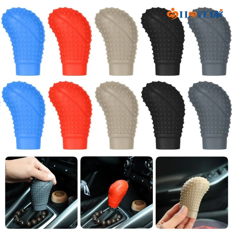 Đầu Bọc Cần Gạt Số Xe Hơi Bằng Silicon Mềm Chất Lượng Cao