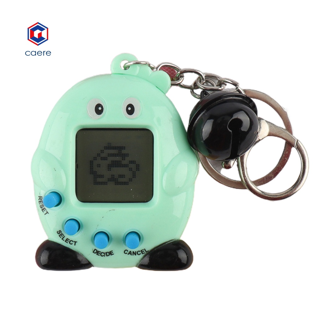 Móc Khóa Hình Máy Nuôi Thú Cưng Chim Cánh Cụt Hoạt Hình Đáng Yêu