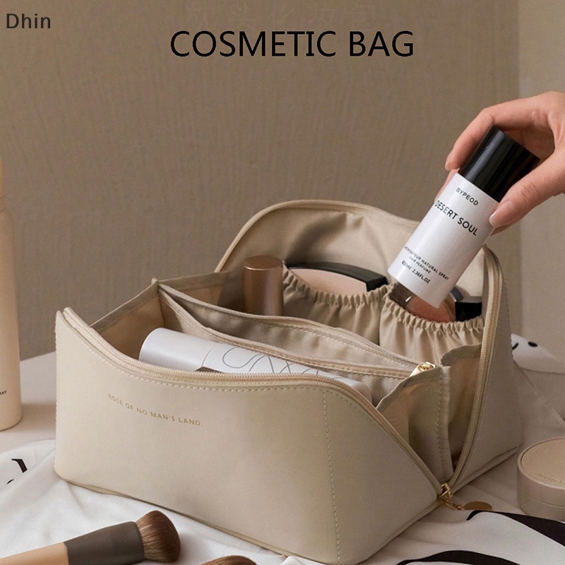 Túi Da Đựng Mỹ Phẩm Cỡ Lớn Tiện Dụng Khi Đi Du Lịch Dành Cho Nữ