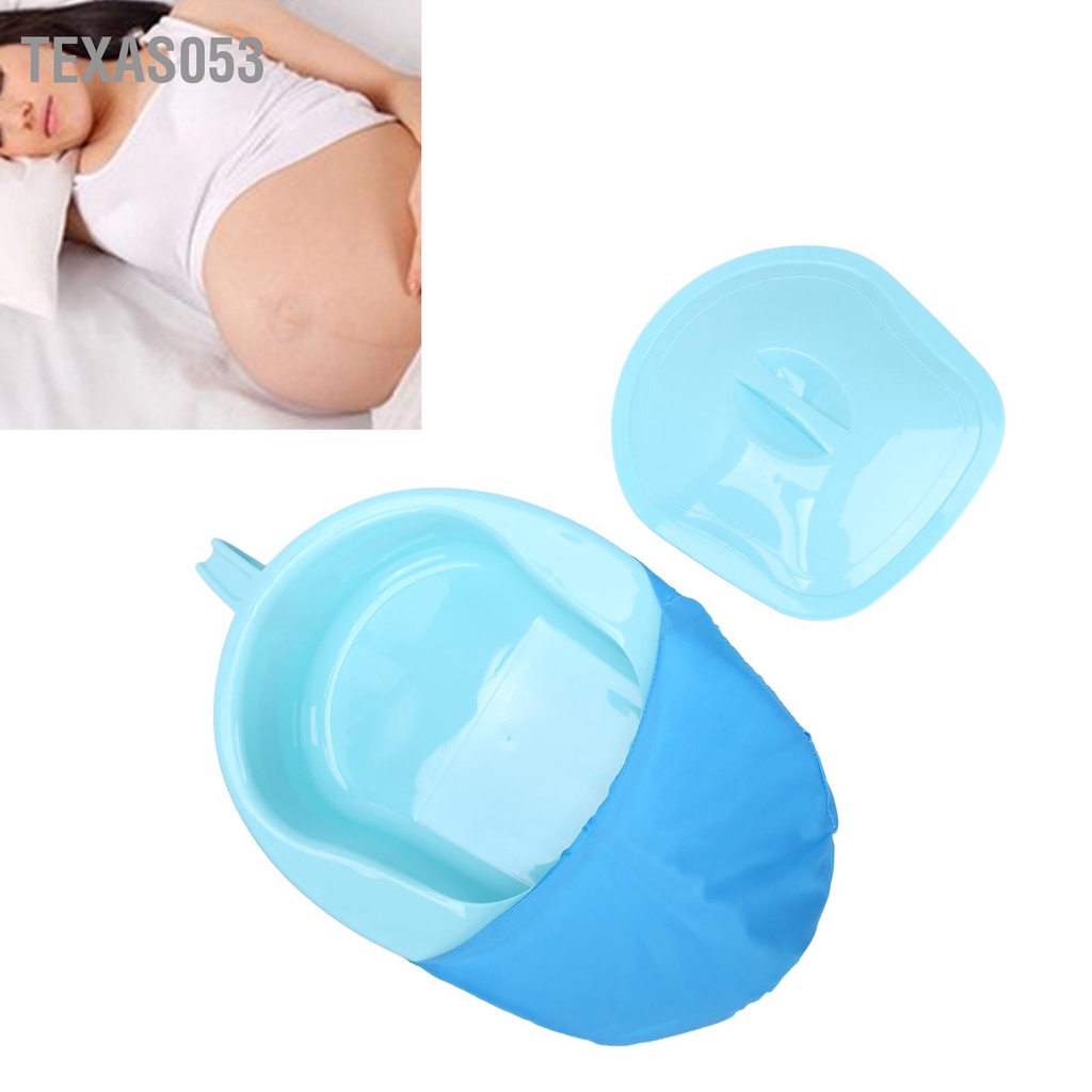 Bô Đi Tiểu Trên Giường - Toilet Trên Giường  chuyên nghiệp bằng nhựa PP có nắp đậy cho bệnh nhân nằm liệt người già