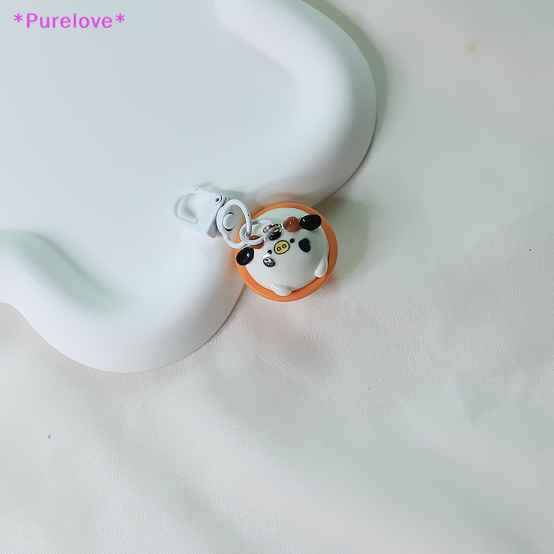 Móc Khóa Hình Bánh Donut Ba Chiều Bằng Nhựa Resin Dễ Thương Mới