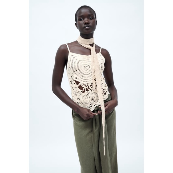 Áo hai dây Zara authentic