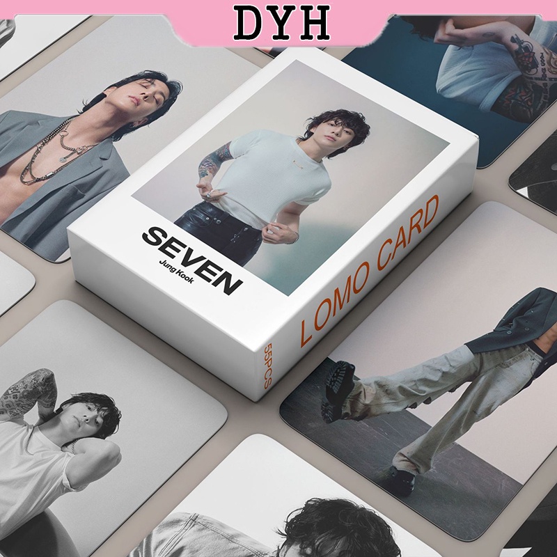 Hộp 55 Ảnh LOMO Card Nhóm Nhạc BTS JUNGKOOK