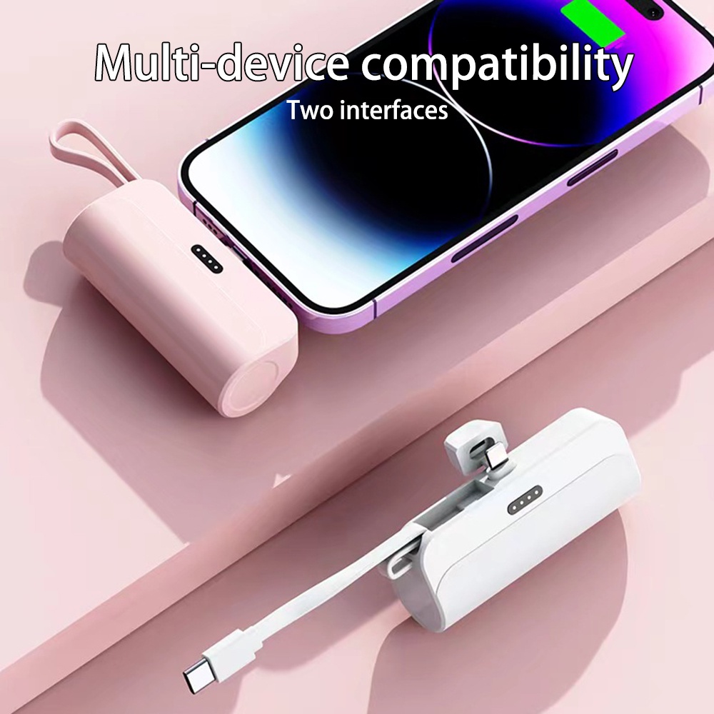 Cục Sạc Nhanh Khẩn Cấp Mini Cho iPhone Xiaomi Samsung Huawei