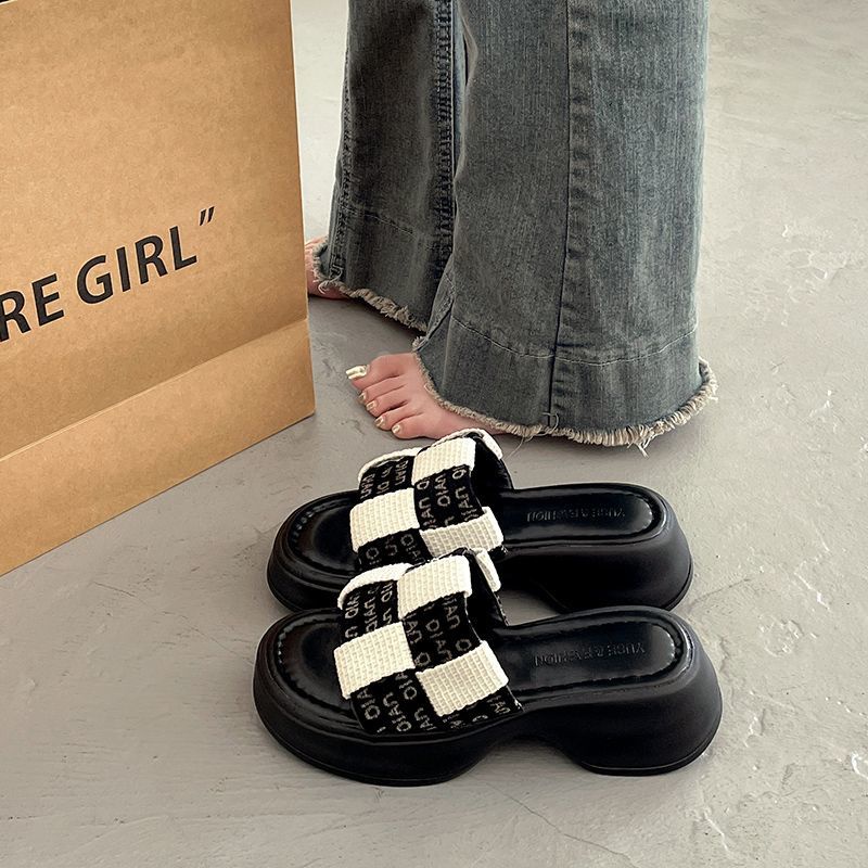 C＆S  Dép sandal nữ Hở Ngón Đế Dày Có Quai Cài 2023NEW Mùa hè Kiểu Dáng Thời Trang B28G1BP 34Z230823