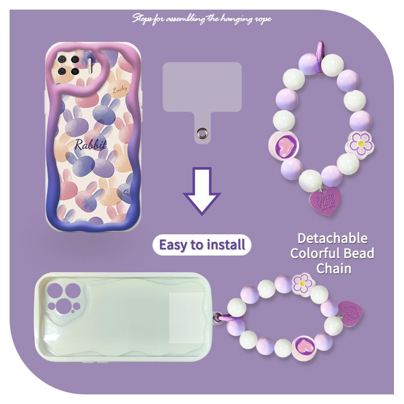 Full edging originality Phone Case For OPPO F17/A73 2020 4G romantic three-dimensional lovely For Girls dustproof Soft flower