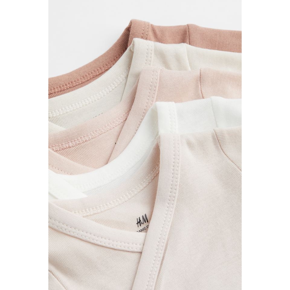 Bộ quần áo sơ sinh organic cotton tách set bán lẻ HM US 1-2m đến 6-9m link 2