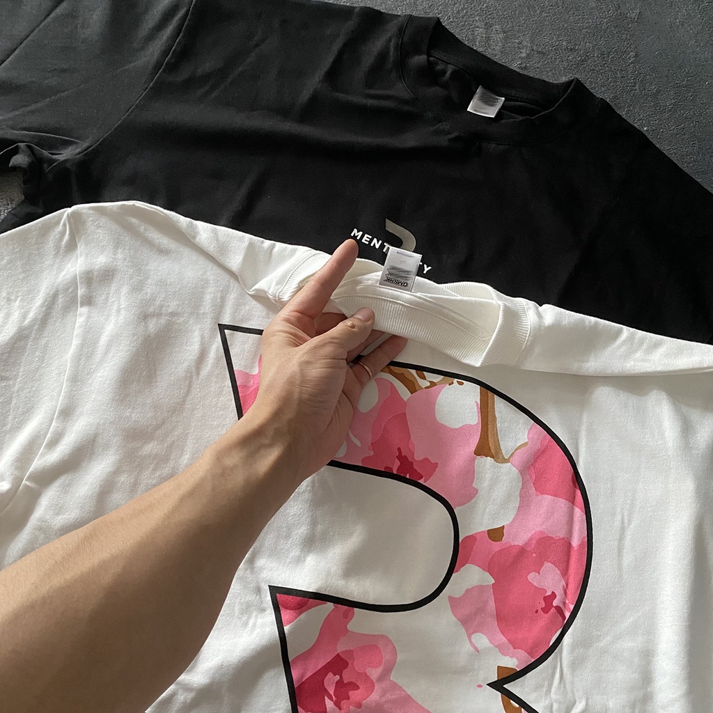 Ready stock chris's dirty b mentality short-sleeved tee sports stretch