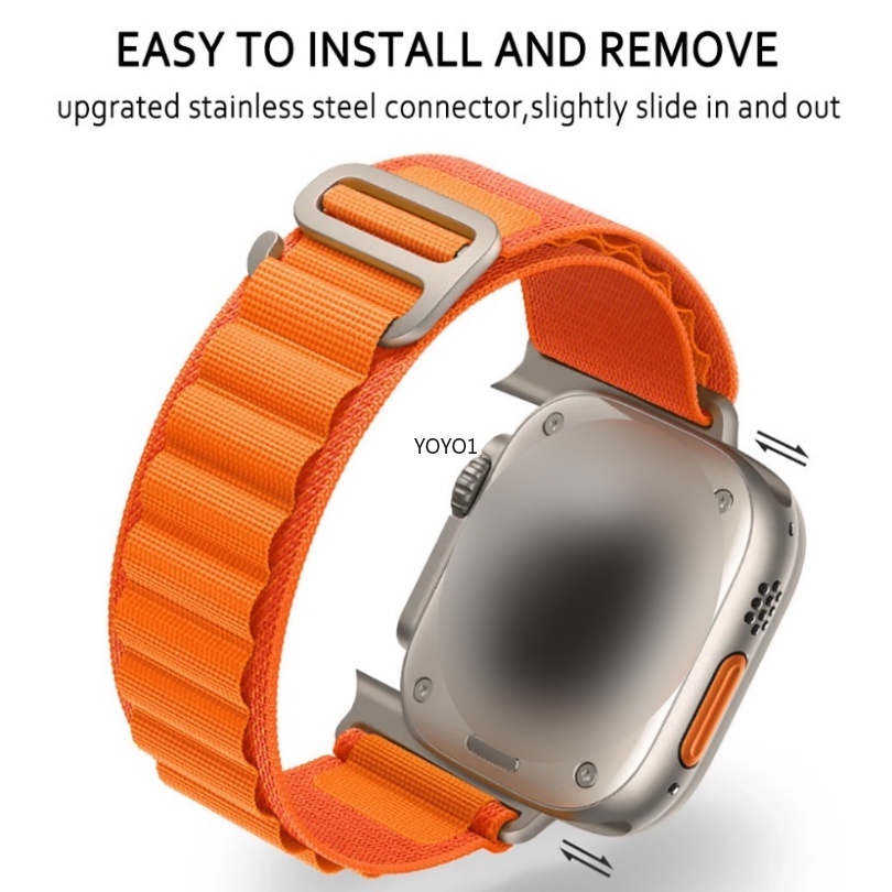 Dây Đeo Đồng Hồ AW watch 49mm 44mm 40mm 45mm 41mm 42mm 38mm 49 44 45 mm Ultra 8 7 6 3 se 8