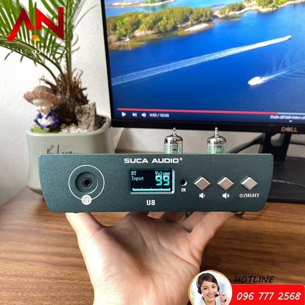 Bộ tiền khuếch đại | Pre đèn Suca U8 | Full Balance - Chip QCC5125