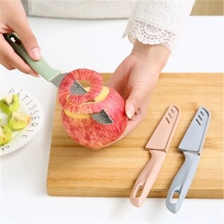 Dao gọt hoa quả siêu sắc chất liệu thép không gỉ có bao an toàn 20 x 2.5cm ARSE FANS