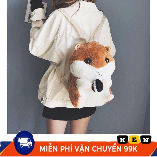 Balo thú bông hình con sóc chuột Hamter siêu xinh STORY BOOK