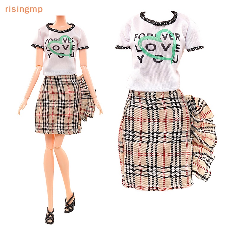 1 Bộ Đầm / Váy Ngắn Thời Trang Mùa Hè Cho Búp Bê Dài 30cm