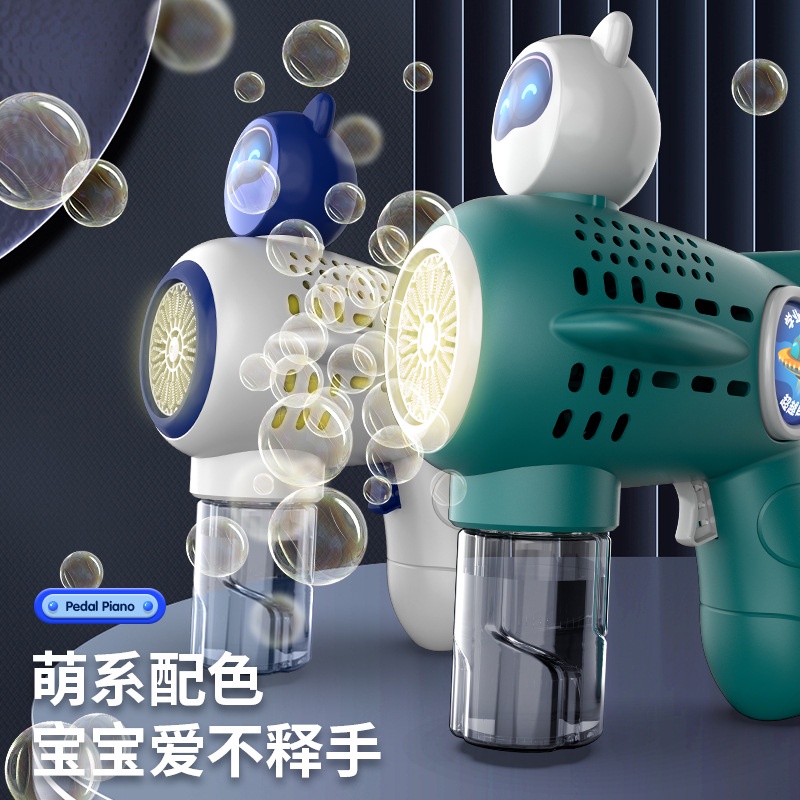 Súng Bắn Bong Bóng Xà Phòng Tự Động Cho Bé