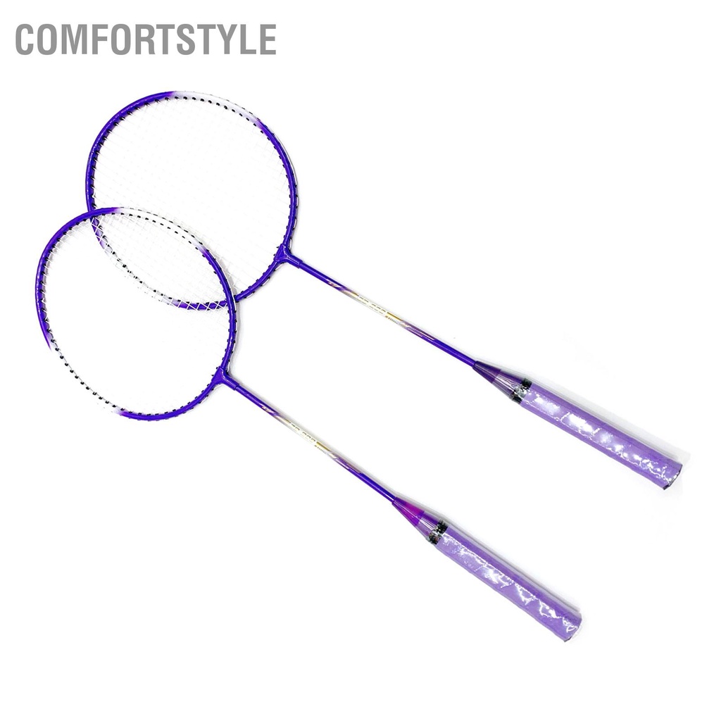 Comfortstyle Vợt Cầu Lông 2 Người Chơi Siêu Nhẹ Chia Tay Cầm Hợp Kim Sắt Bộ Cho Trẻ Em Mới Bắt Đầu cxmin05.vn