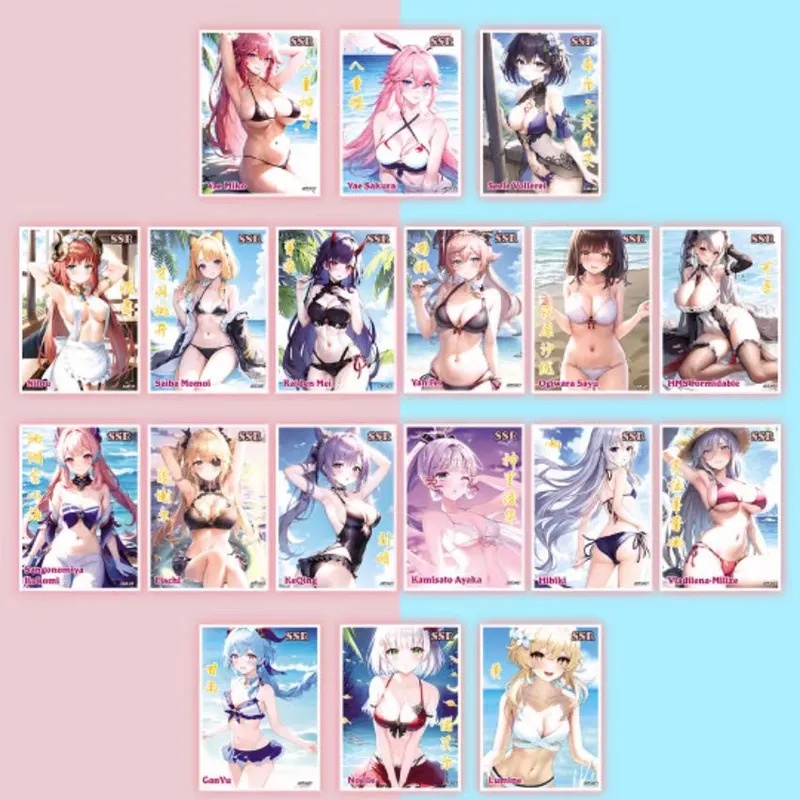 Bộ Sưu Tập Thẻ Hình Nữ Thần Mặc Bikini Phiên Bản Giới Hạn