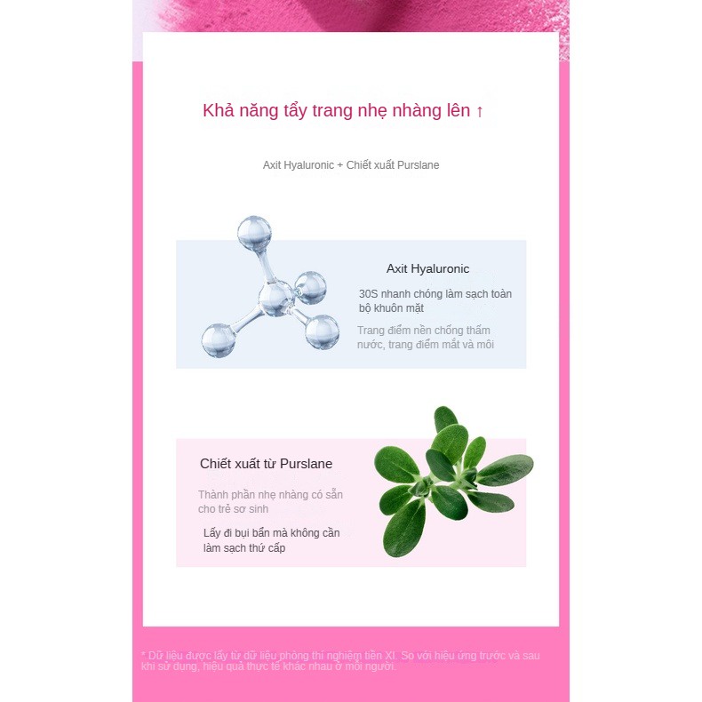 Nước Tẩy Trang Làm Sạch Sâu Nhẹ Nhàng Không Gây Kích Ứng 300ml Dành Cho Nữ
