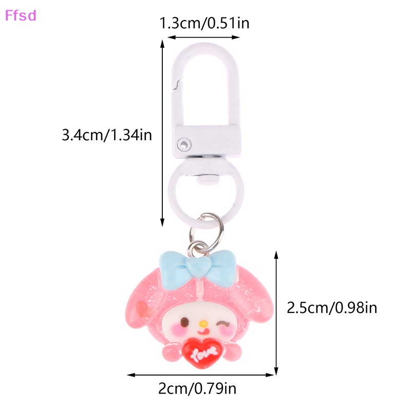 Luimo Móc Khóa Hoạt Hình melody / hello kitty Dễ Thương Có Dây Treo Điện Thoại Trang Trí Nữ Tính * Bán Chạy