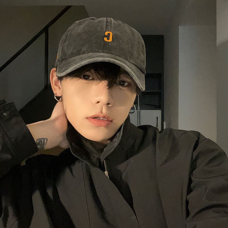 Mũ Lưỡi Trai Thêu Chữ C Phong Cách Retro Mỹ