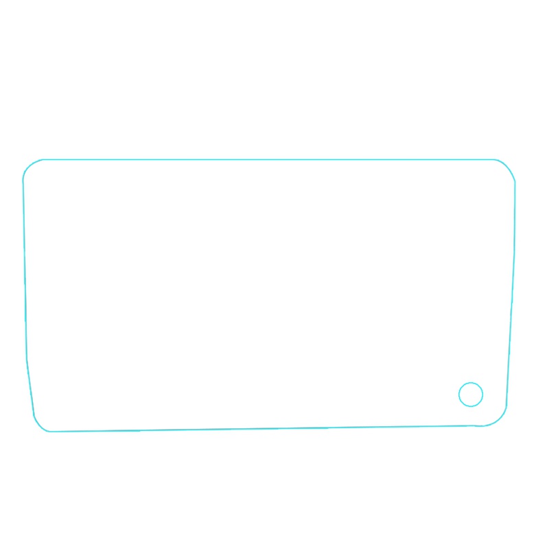 1 cái phim màn hình tv cho ghế sau -bmw 7 series mới / x5 x6 / 5 series, tựa đầu ghế sau màn hình tv phim kính cường lực