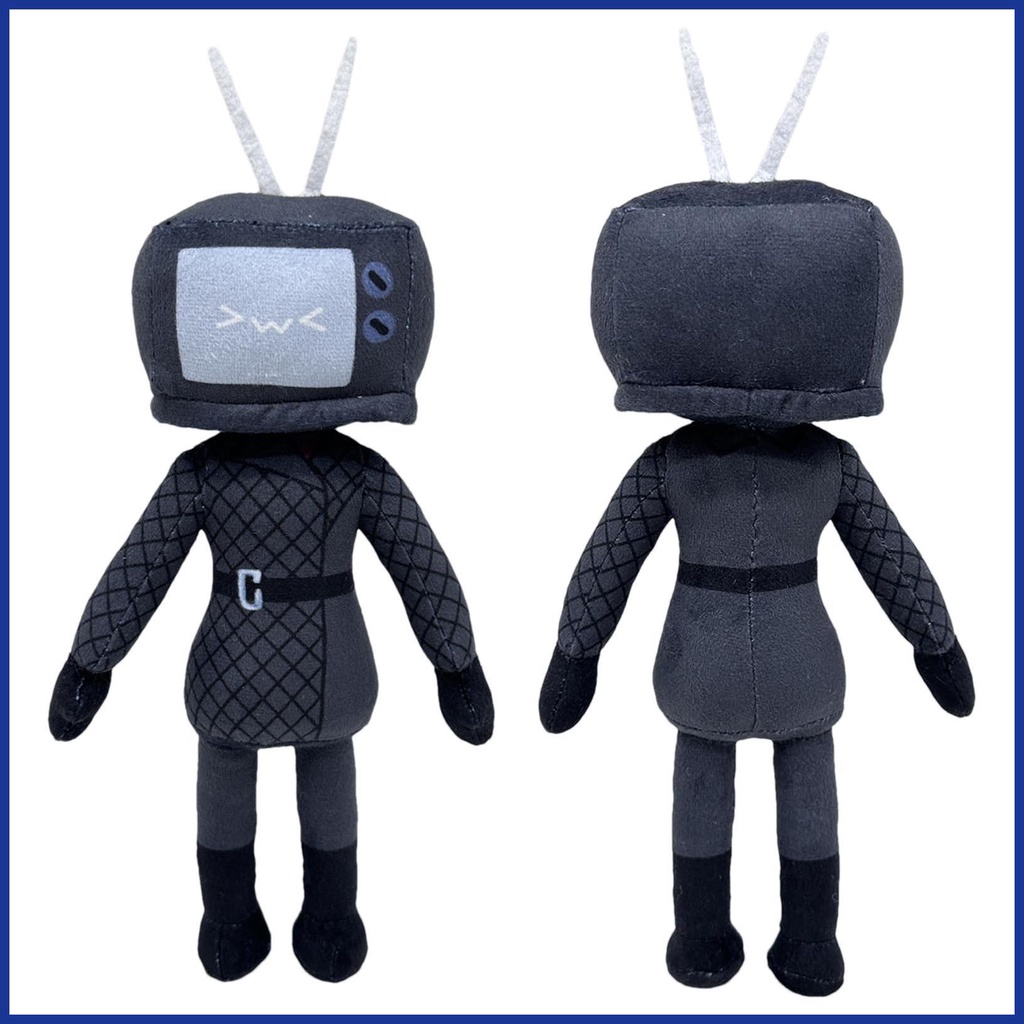 Skibidi Thú Nhồi Bông Hình Người Đàn Ông / tv Vệ Sinh Titan Mới