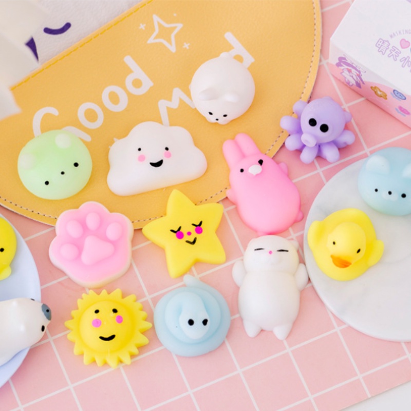 Đồ chơi squishy động vật dễ thương antistress ball bóp mochi rising toys