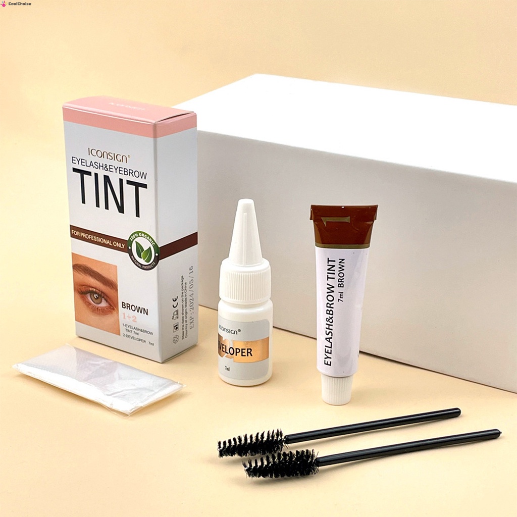 Lash and brow tint kit long-lasting professional eyelash and eyebrow coloring
