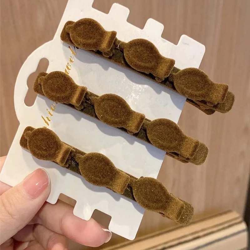 Kẹp Tóc Mái Phối Vải Nhung Độc Đáo Cho Nữ