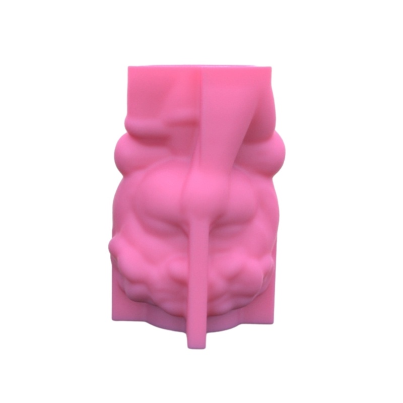 Ivy geometric garland girl thạch cao khuôn silicone hộp lưu trữ khuôn để làm chậu cây mọng nước chậu hoa giá đỡ bút