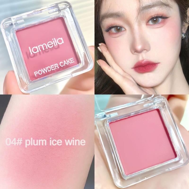 Natural cheek tone blush palette face blush waterproof 1 cheek rouge makeup brightening facial blush pink
