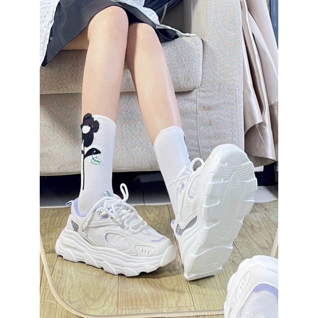 STREET STUDIO Giày Thể Thao Thiết Kế Mới Thoáng Khí Giày thể thao nữ 2023 NEW 080424