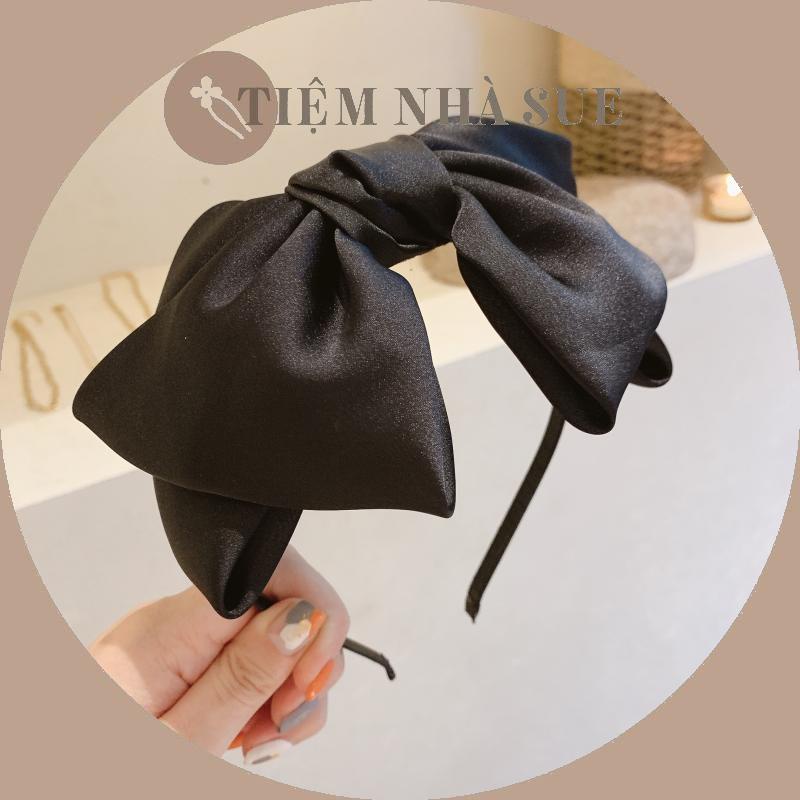 Bờm cài tóc nơ tiểu thư xược tóc suesue phụ kiện tóc phong cách Hàn Nhật dễ thương