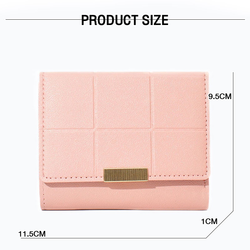 Arctic Hunter  Ví dài gấp ba  đơn giản phối khóa cá tính thời trang dành cho nữ