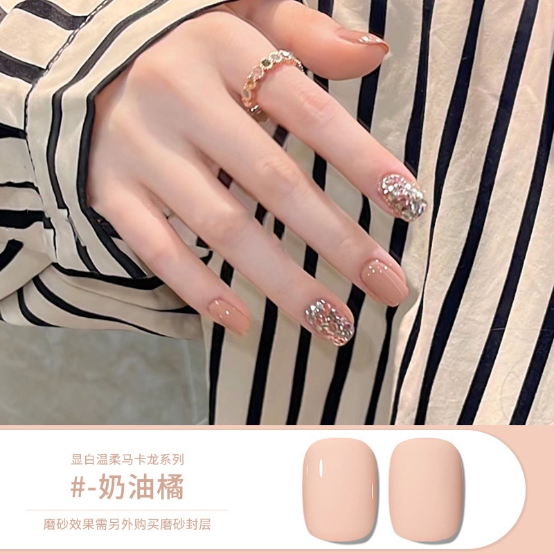 2023 gel dầu móng tay màu macaron mới bộ nâng cao móng tay dopamine màu phổ biến dành riêng cho cửa hàng làm móng