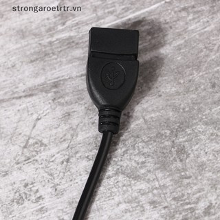 Strongaroetrtr 3.5mm black car aux audio cable to usb audio cable car electronics for play music car audio cable usb headphone converter vn