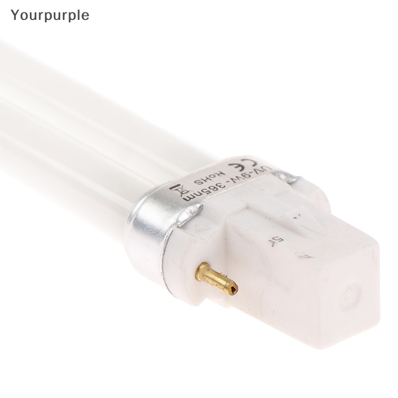 Yourpurple 9W/12W u-hình dạng UV ánh sáng bóng đèn ống cho Led Gel Máy Nail Art chữa đèn máy sấy VN