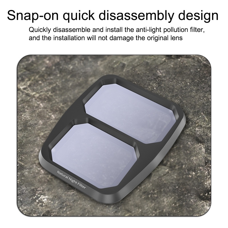 Startrc natural night filter for dji air 3 aerial camera night anti-light pollution filter phụ kiện