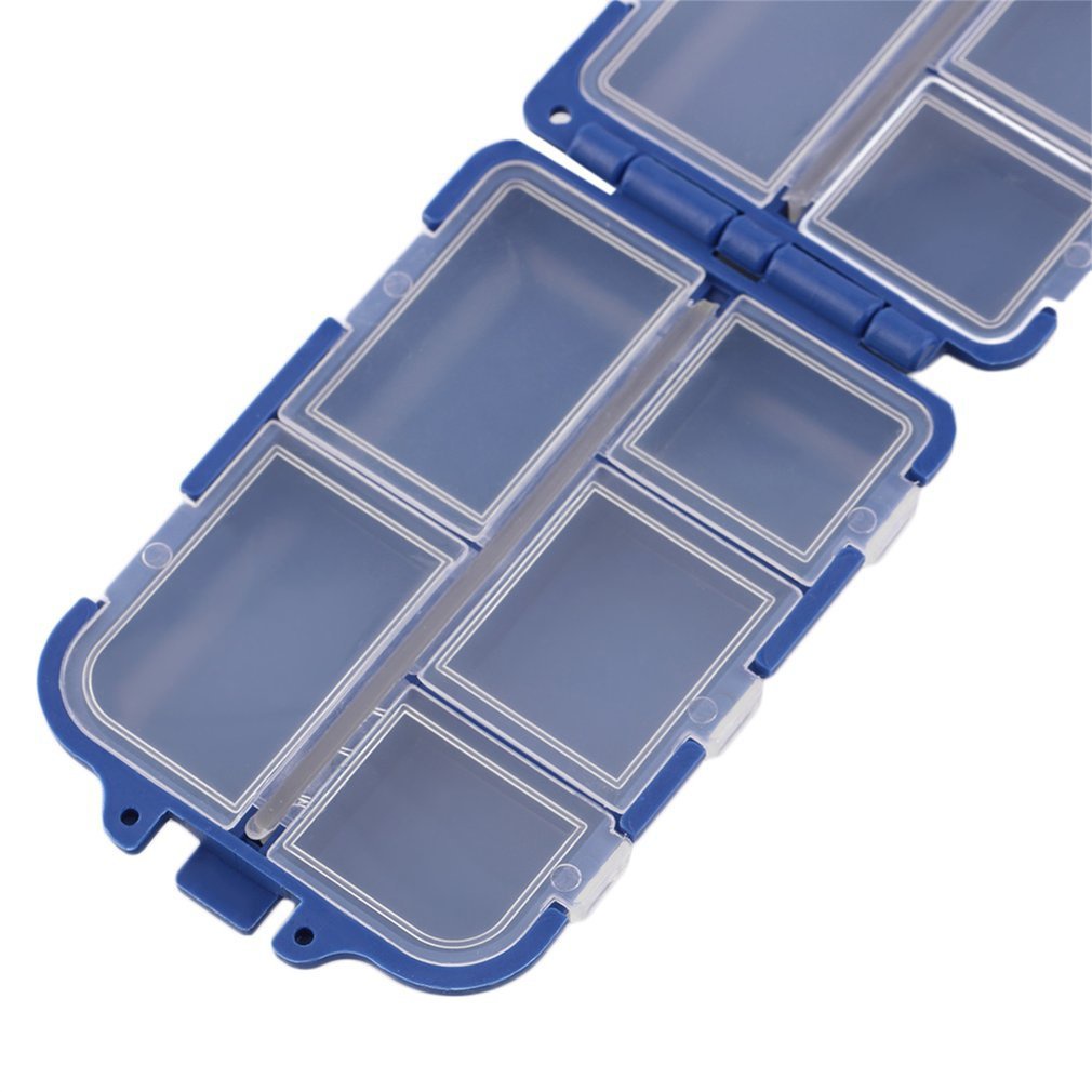 Fishing Tackle Accessory Storage Box Compartments Visible Fishing Lure Box