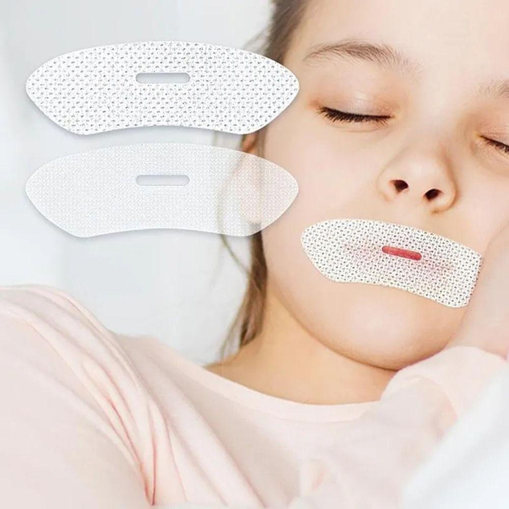 Miếng dán thở miệng bja 30pcs, hỗ trợ giấc ngủ ngừng ngáy ngủ chỉnh hình miệng, vải không dệt thoáng khí chăm sóc sức khỏe miếng dán chống ngáy cho trẻ em người lớn