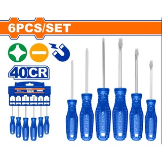 Bộ 6 tua vít dẹp & bake wadfow wss2206