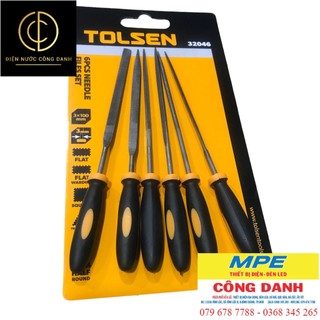 Bộ dũa kim cương 3mm*100mm tolsen 32046 6 chi tiết